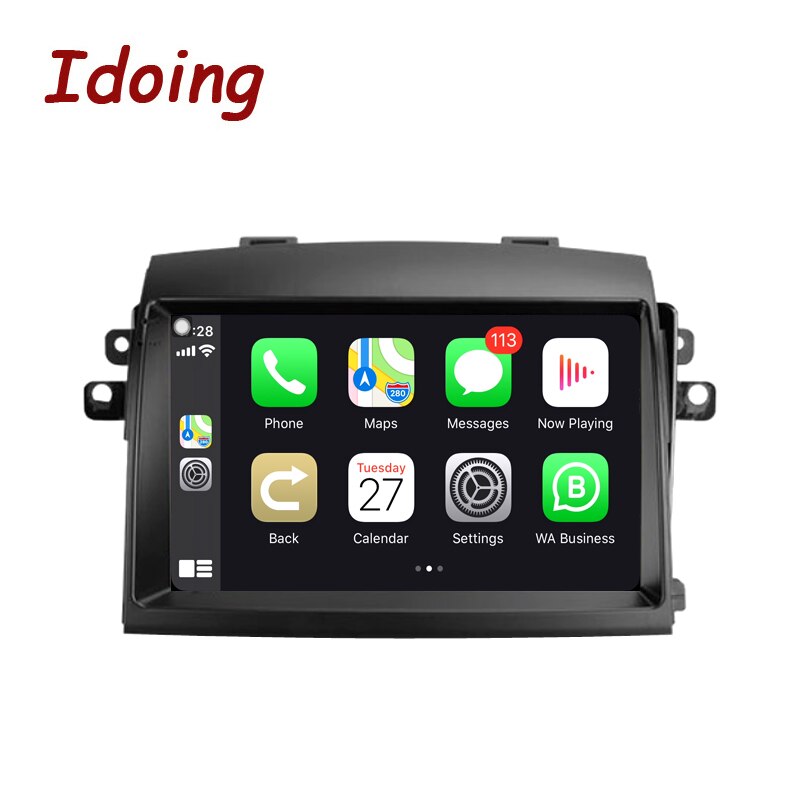Idoing 9inch Android Autoradio Carplay Multimidia Player For Toyota Sienna 2 II XL20 2003-2010 GPS Navigation Head Unit Plug And Play
